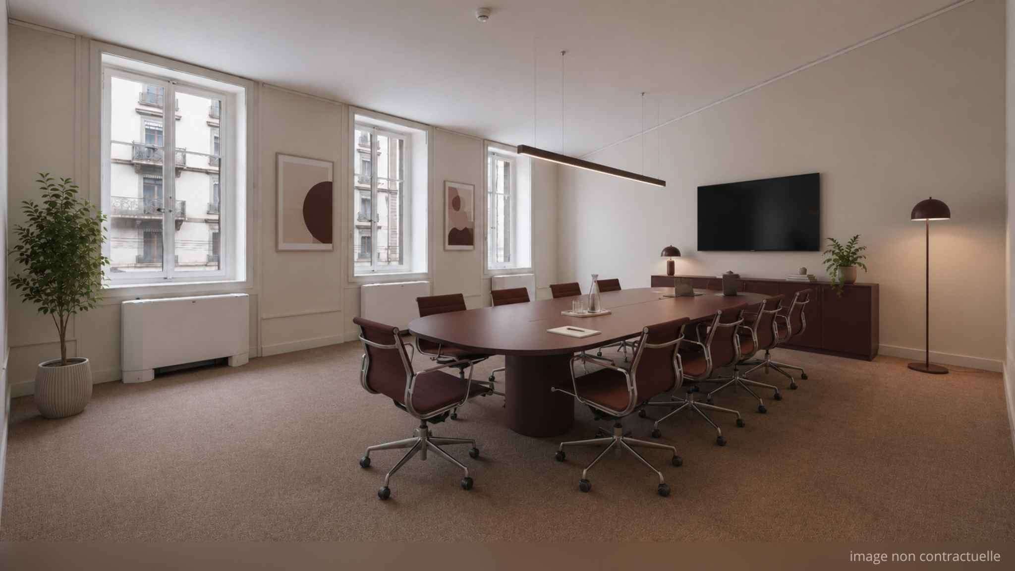 Gare Cornavin - CHF 563.-/m2/an - Bureau au 1er étage de 162m²
