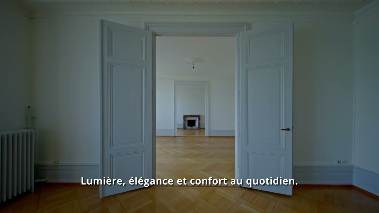 A LOUER - APPARTEMENT D'EXCEPTION QUAI WILSON - GENEVE