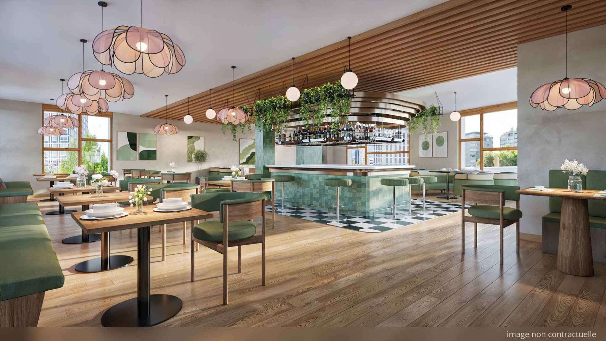 Petit-Saconnex - Neuf - Arcade - Restaurant - Rez de 203m2 + Sous-sol de 123m2